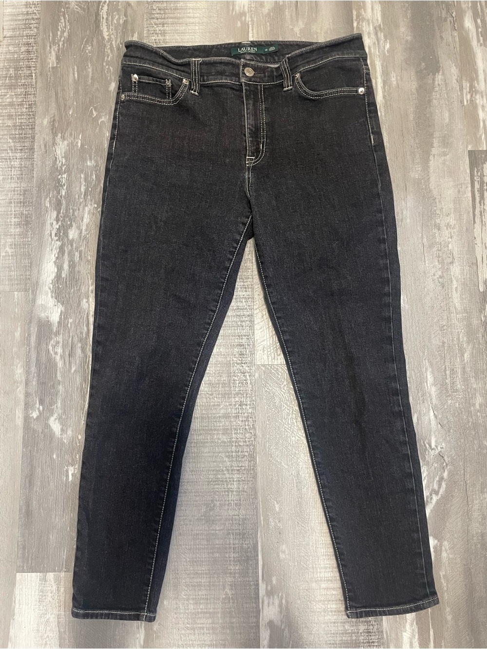 Ralph Lauren Women's Black Denim Jeans